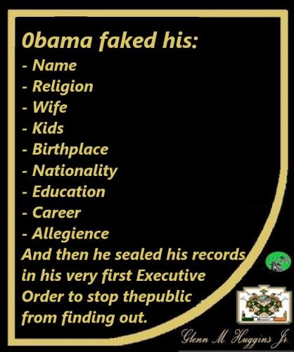 obama is a fake