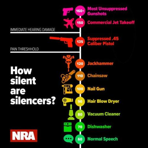 Suppressor Decibels