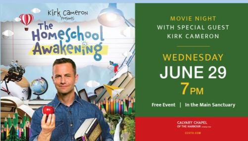 Huntington Beach, California - June 29, 2022 - Homeschool Movie Night