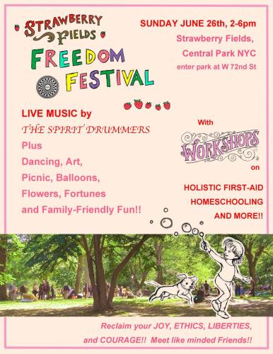 New York, Central Park - June 26, 2022 - Freedom Festival