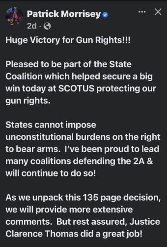 SCOTUS Upholds 2nd Amendment