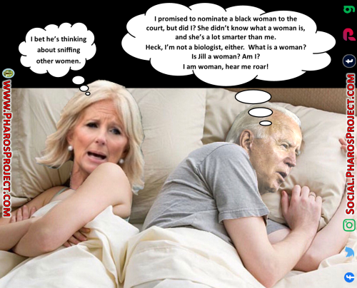 Joe and Jill Biden - I Bet He's Thinking About Other Women - What Is A Woman - Web-Social