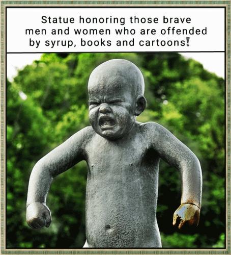 statue brave