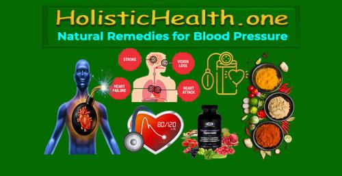 ! HolisticHealth.one - Best Natural Remedies for Blood Pressure