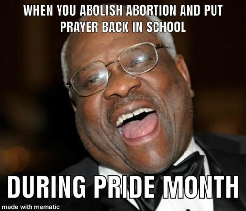 Clarence Thomas is the Man