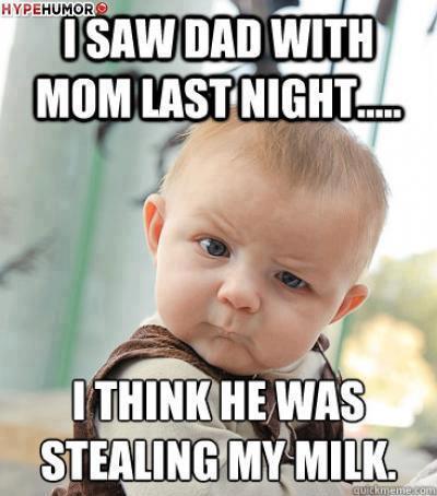 milk stealing