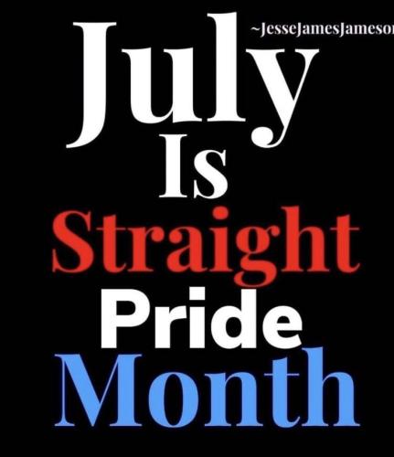 straight pride month
