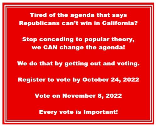 Tired of the Agenda - Vote 2022