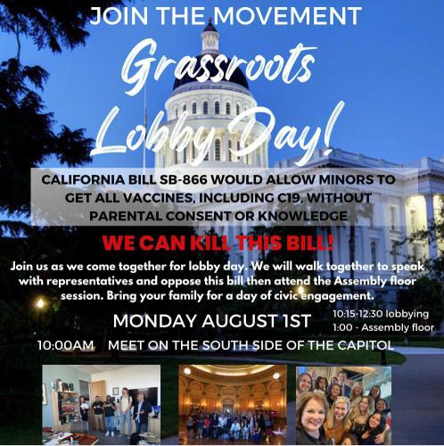 Sacramento, California - Aug 1, 2022 - Return to Capital in Opposition of SB-866