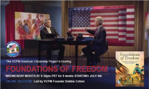 Ventura County, California - Begnning July 6 - Foundations of Freedom Constitution Classes