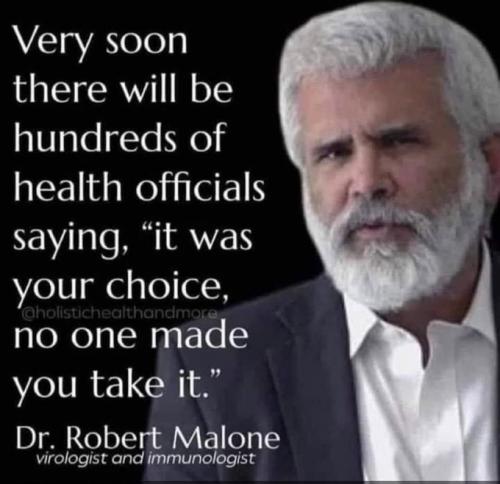 Robert Malone, MD Says