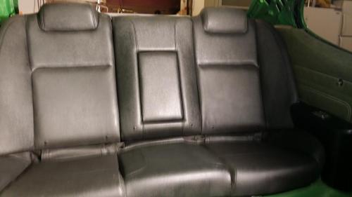 Custom fit the rear seats