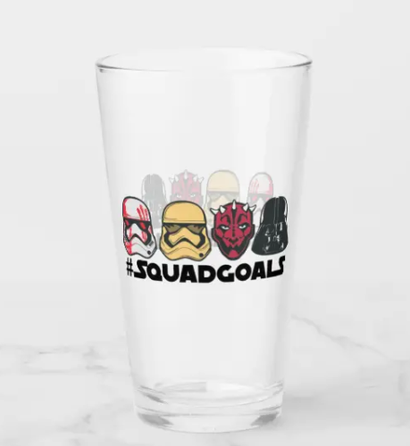 SQUADGOALS GLASS TUMBLER