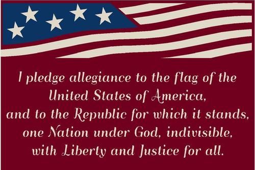 pledge to flag 102