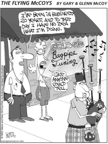 tune a bagpipe