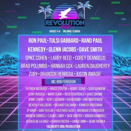 Orlando, Florida - Aug 4-6, 2022 - Revolution 2022