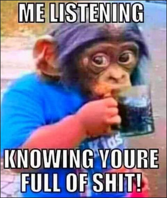 me listening