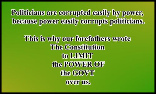 govt limited powers