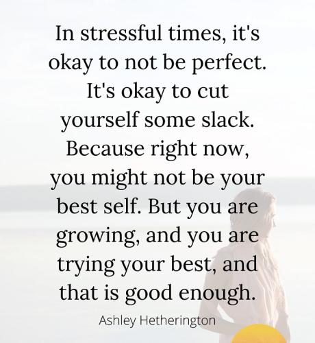 1-Cut Yourself some slack