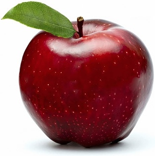 fresh_red_apple_stock_photo_167147