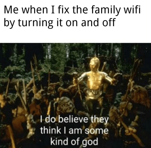 still-of-c3po-in-star-wars-surrounded-by-ewoks-saying-i-do-believe-they-think-i-am-some-kind-of-god