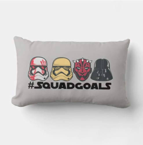 STAR WARS SQUADGOALS THROW PILLOW