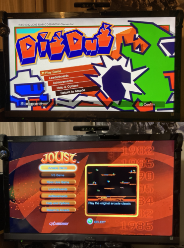 DigDug & Joust on Xbox 360
