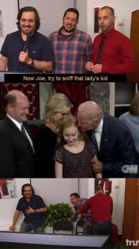 Impractical Jokers Biden Smell Kid