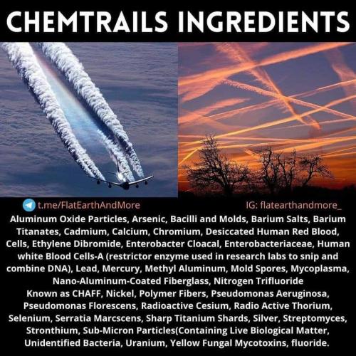 Chemtrail Ingredients