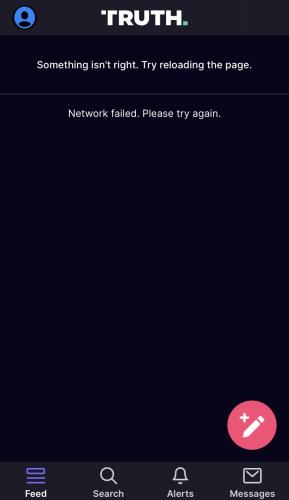 No VPN on TruthSocial?