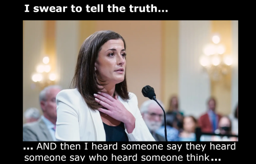 Cassidy Hutchinson HEARSAY & SPECULATION