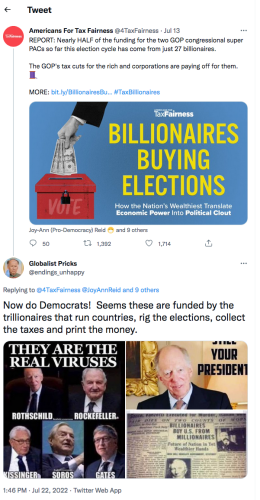 @4taxfairness twits on twitter Americans for Tax Fairness liars of left shilling for trillionaires