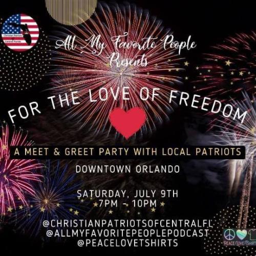 Orlando, Florida - July 9, 2022 - Freedom Gathering