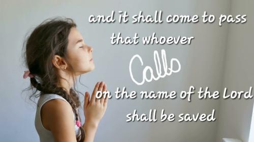 Call on Jesus