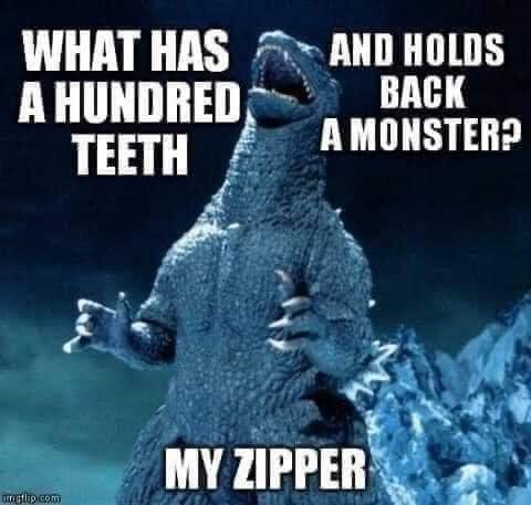 zipper monster