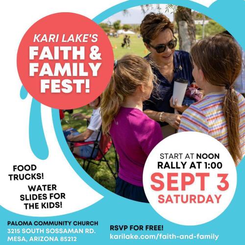 Mesa, Arizona - Sep 3, 2022 - Faith and Family Fest