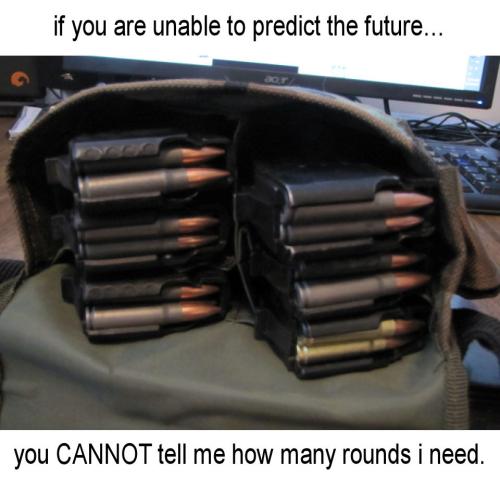 if you are unable to predict the future