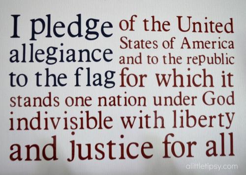 pledge to flag 131