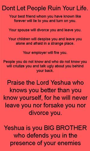 Don't Let People Ruin Your Life