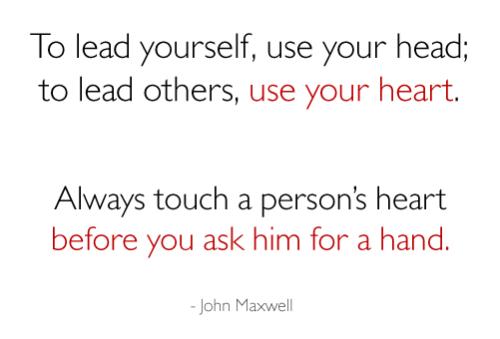 1-Lead by your Head, Heart, and Hands
