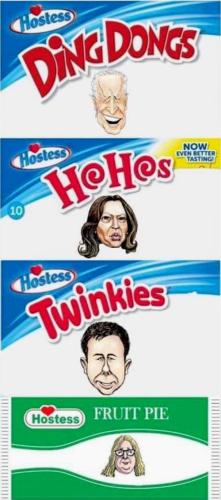 Democrats Ding Dongs HoHos Twinkies and Fruit Pies
