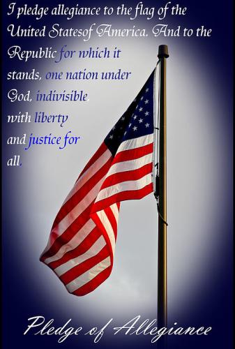 pledge to flag 135