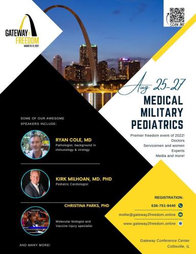 Collisville, Illinois - Aug 25-27, 2022 - Medical Military Pediatrics Premier Freedom Event