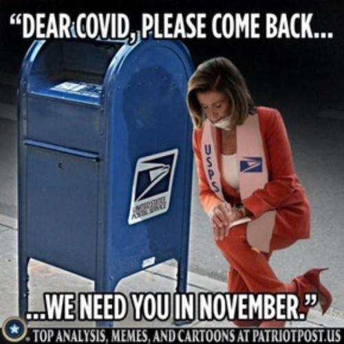 Pelosi at Mail Box (1)
