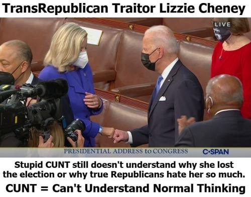 TransRepublican Traitor Lizzie Cheney