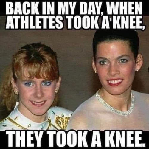 took a knee