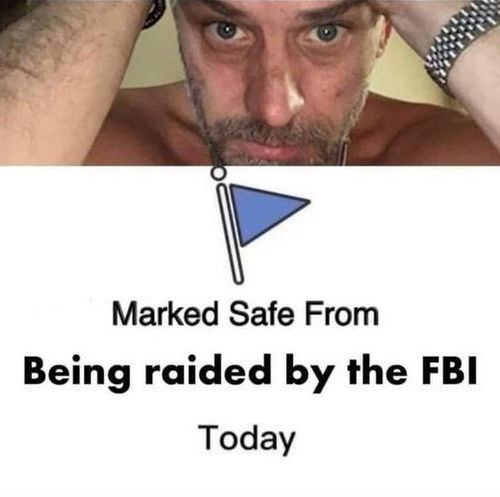 being raided by the FBI00