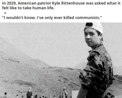 Kyle Rittenhouse on taking human life