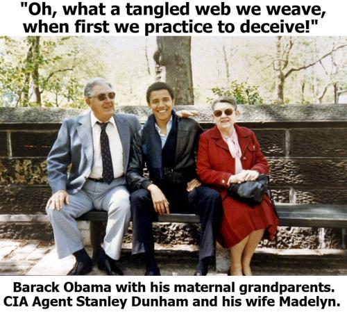 Obama and maternal grandparents