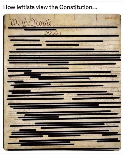 How Leftists View The Constitution